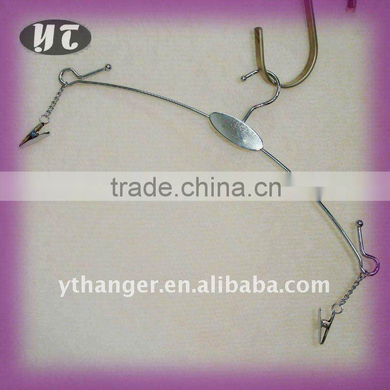 transparent underwear hanger transparent plastic hanger for underwear
