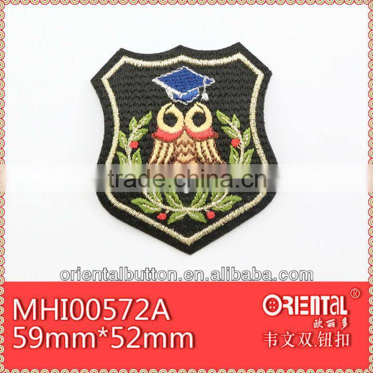 Top quality unique design fashion garments embroidery applique