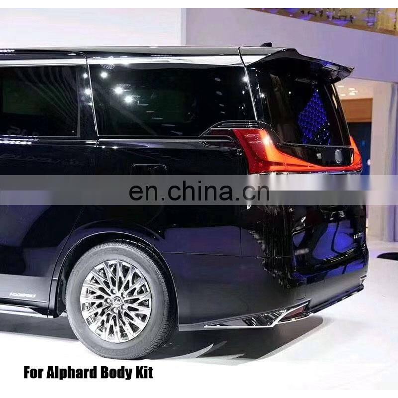 Car PP Body Kits for Alphard 2016+ Upgrade LM300/350 Body Kit Bumper Guard