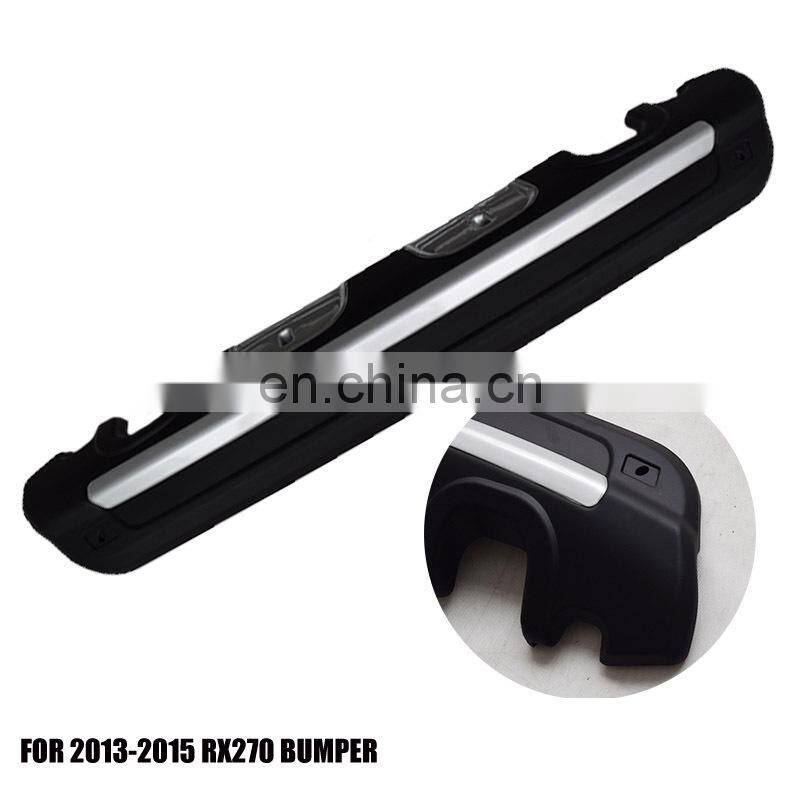 ABS front and rear bumper guard for RX330 RX270 RX300 RX450h 2013-2015