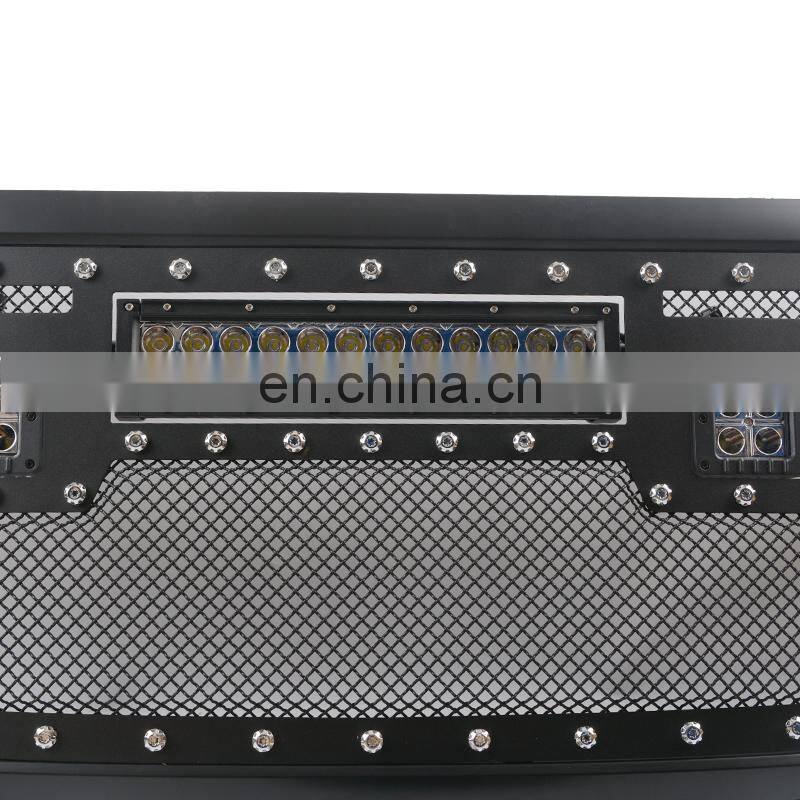 Front grille with light for Dodge Ram 1500 09-12 Grille for Dodge Ram pick up accessories from Maiker