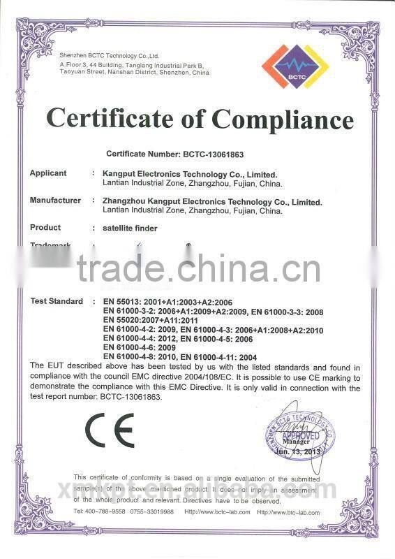 Satellite Finder For HD Signal + AHD CCTV Monitor KPT-955G+ Satellite Finder