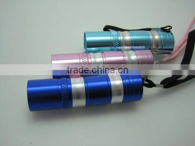 Cheap aluminum mini 9 led torch in Ningbo