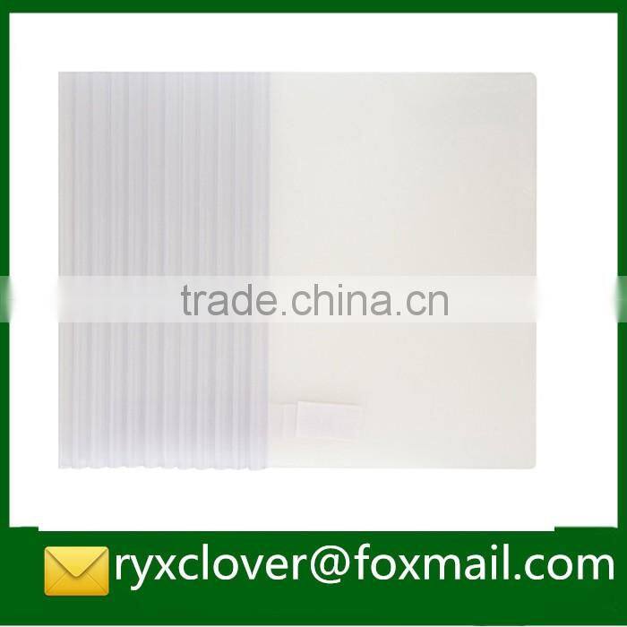 Clear PP plastic clip report cover file folder