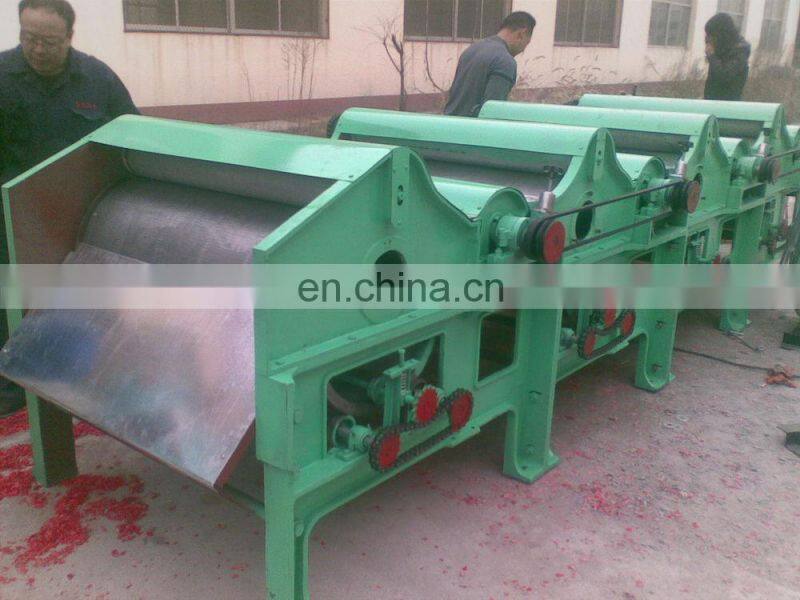 Low noise textile industry use cotton fiber wool opener machine for sale