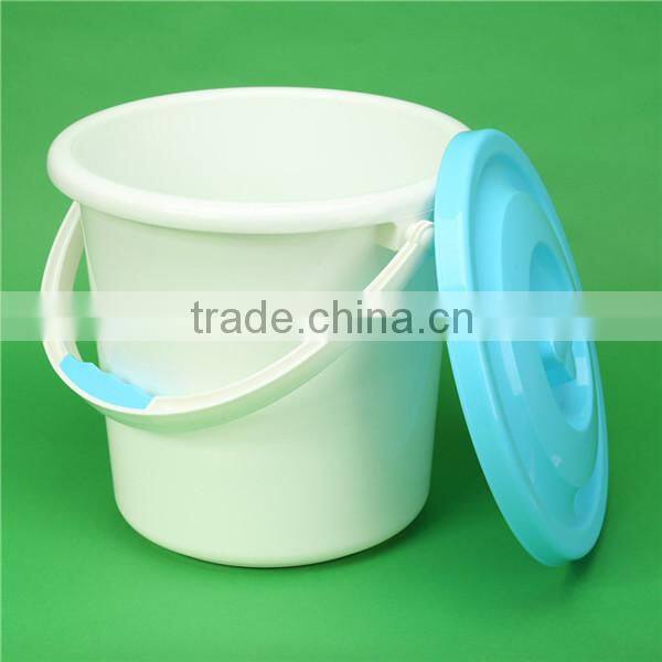 Recyle Pink 36cm Height Plastic Bucket with Metal Handle