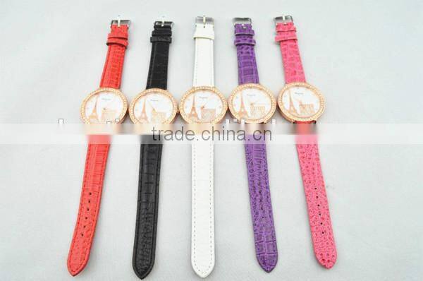 New arrival gift watch with beautiful bezel image quarts wrist watches