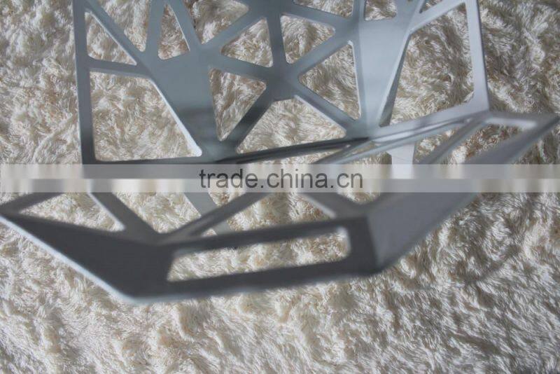 Replica Italian Design red color Aluminum stacking Konstantin Grcic Chair one for restaruantcafe and cafe or garden