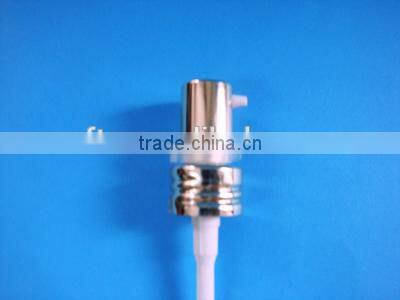 Skin care white plastic cream treatment pump,cosmetic liquid foundation/BB cream pump