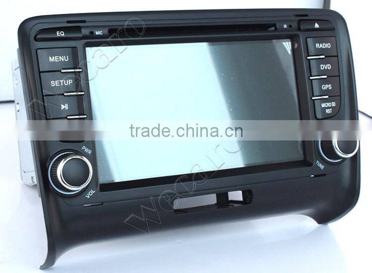 Newest Android 4.4.4 navigation system double din for audi tt radio android 16GB Flash 2006-2014
