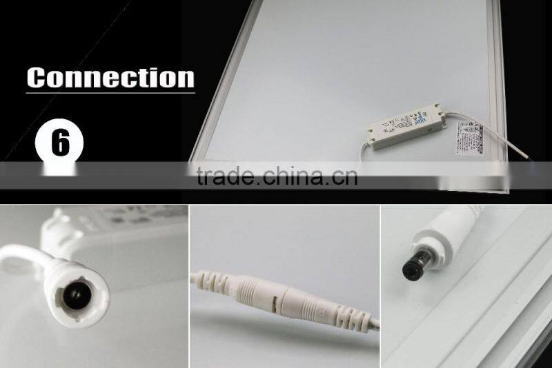 40w CE panel light 100lm/w Square Shape for indoor office, shop and HOME decoration/led panel light 600x600