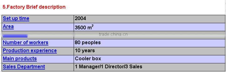 Family size picnic cooler