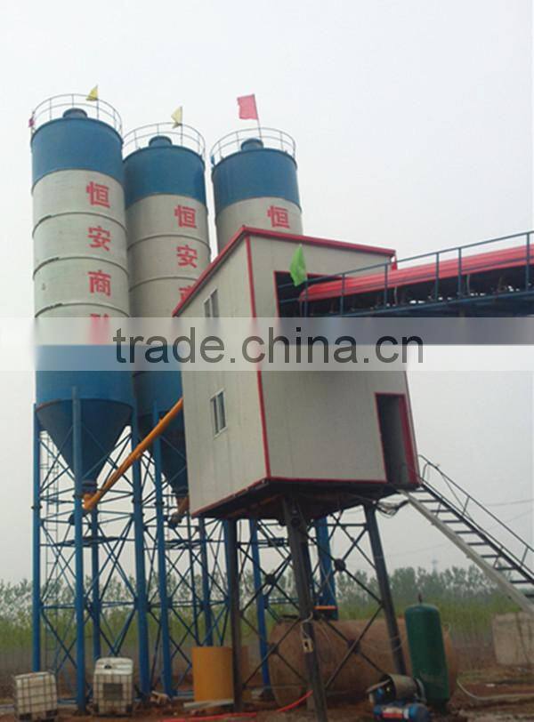 High Efficiency HZS60 Model concrete batching plant for sale