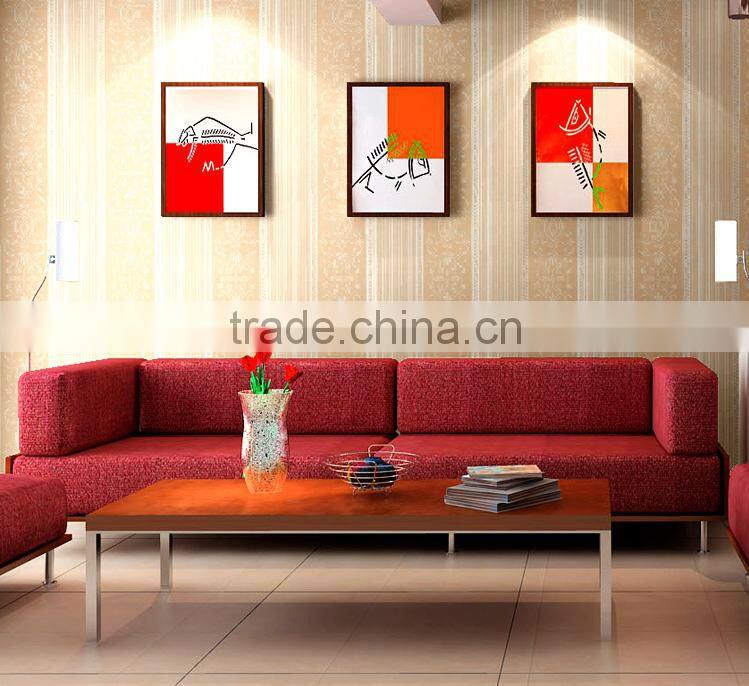 Non-woven wallpaper European bedroom living room 3D TV background seamless home wallpaper
