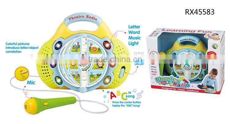 B/O baby educational kids musical phonics piano toy