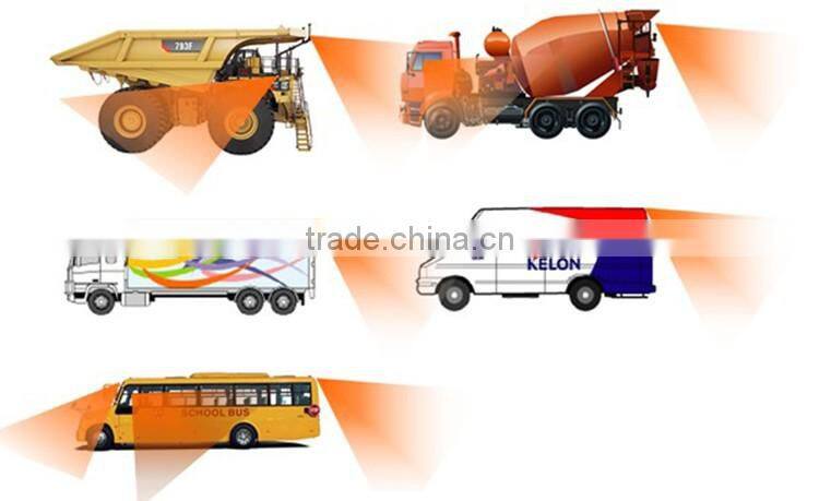 10.1inch HD digital LED monitor display car backup radar sensor system