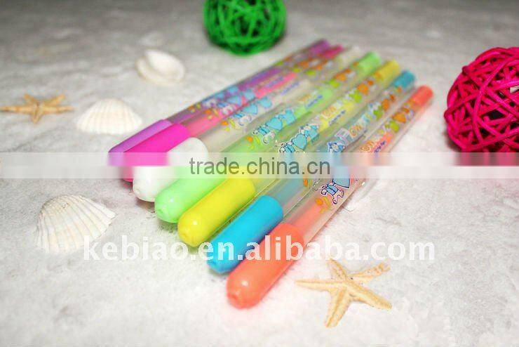 Colorful Black Paper Drawing Gel Pen Set