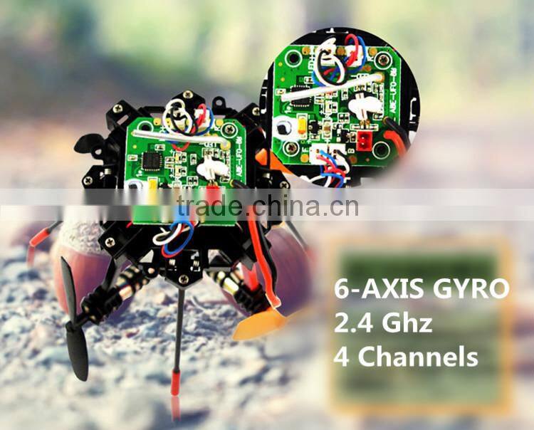 New model 4ch 6 axis rc Quadcopter 7.9 cm Cute Cartoon flying egg toy