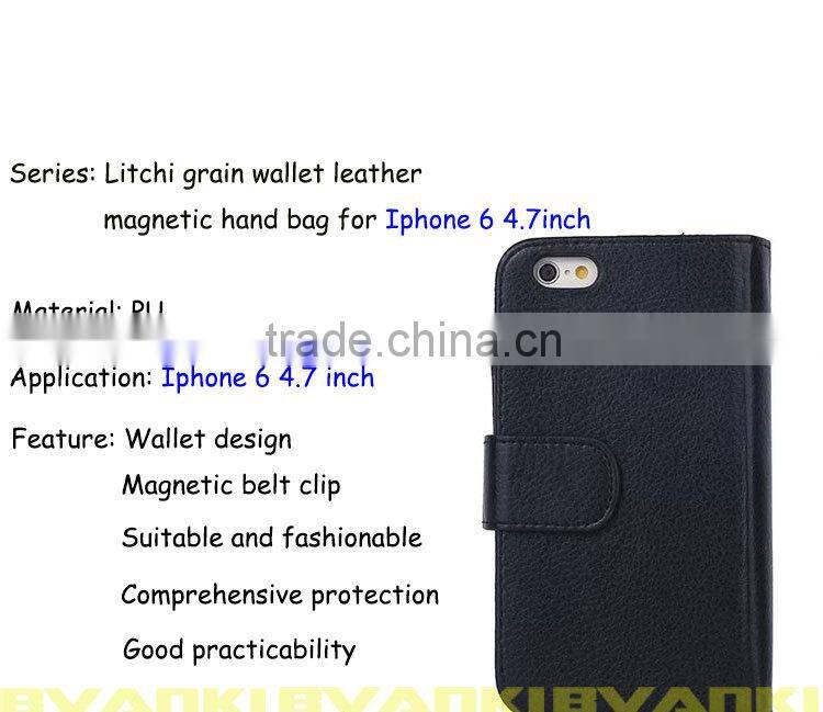 2016 New Products Fitness For iPhone 6 Case Innovative,Leather Wallet