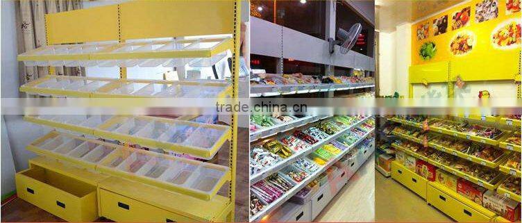 Exquisite steel supermarket display shelves