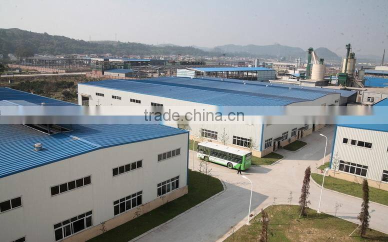 Light steel structure Flat roof building matal sheet fabrication