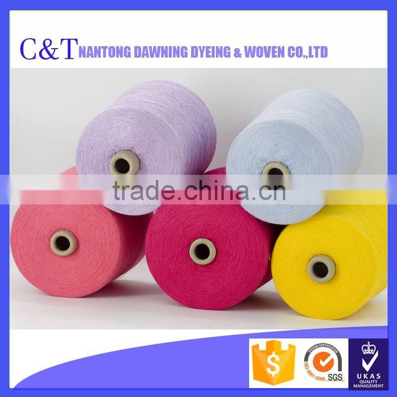 Popular 32S/2 dacron dyed yarn for knitting