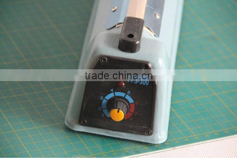 2015 new hot selling professional manual iron body hand heat press sealing machine