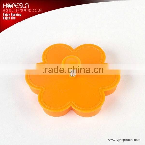 2016 New design 3 pcs plastic colorful cookie cutter set