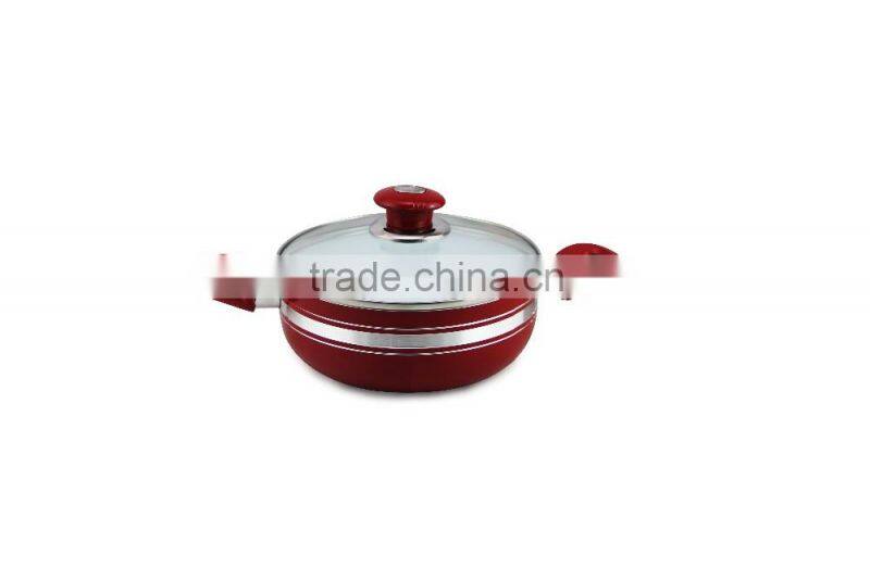 High Quality Aluminum Ceramic Pan Casserole Ceramic Coated Cookware Set