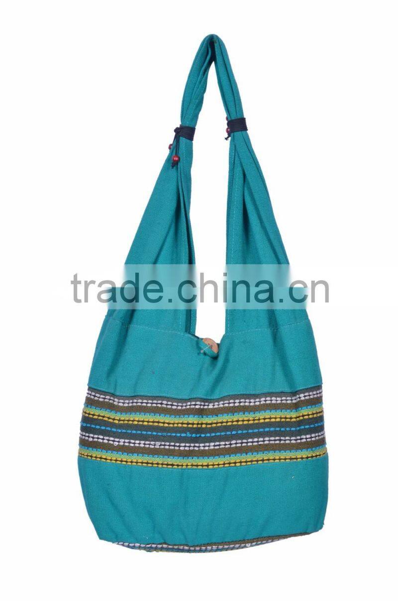 Cotton Fabric Shopping Shoulder Bag