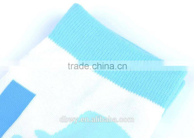 comfortable cute candy color animal pattern children tube socks for girls and boys