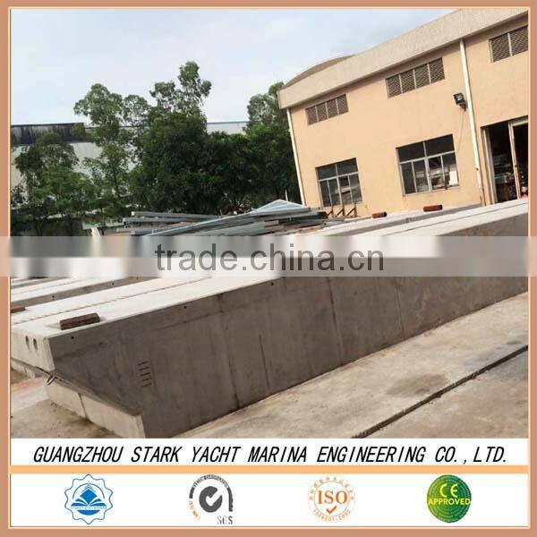 Rotomolding plastic pontoon/ concrete floating dock