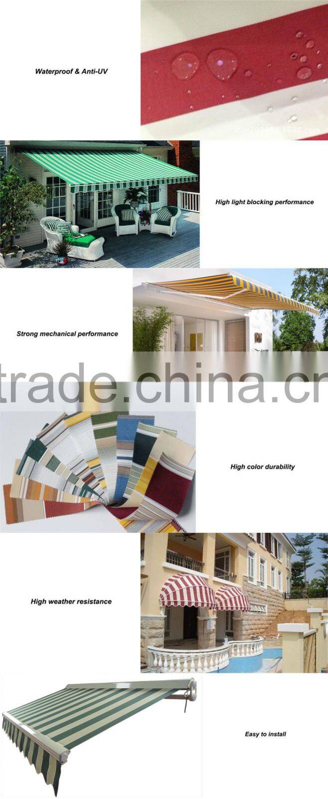 Factory direct PVC laminated canopy awning for door