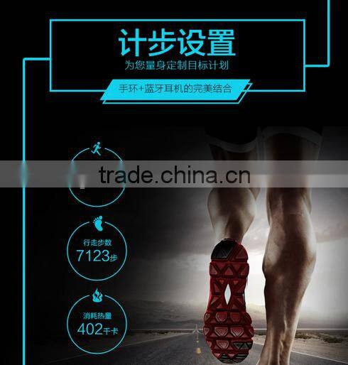 Wireless Activity Sleep Monitor Pedometer Smart Fitness Tracker Wristband Watch Bracelet for Men Man iPhone 6s 6 Plus 5S 5C 5 4S