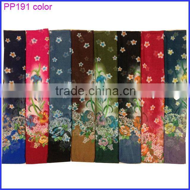 Very beautiful wholesale printed flowers scarf
