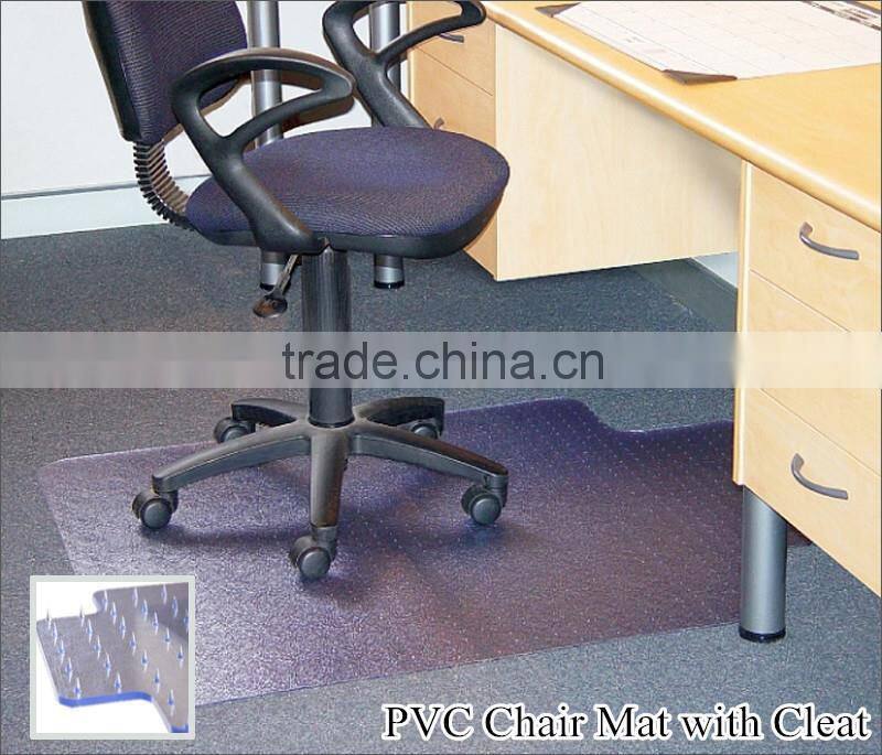 Professional Carpeted Pvc Floor Mat with or without Gripper