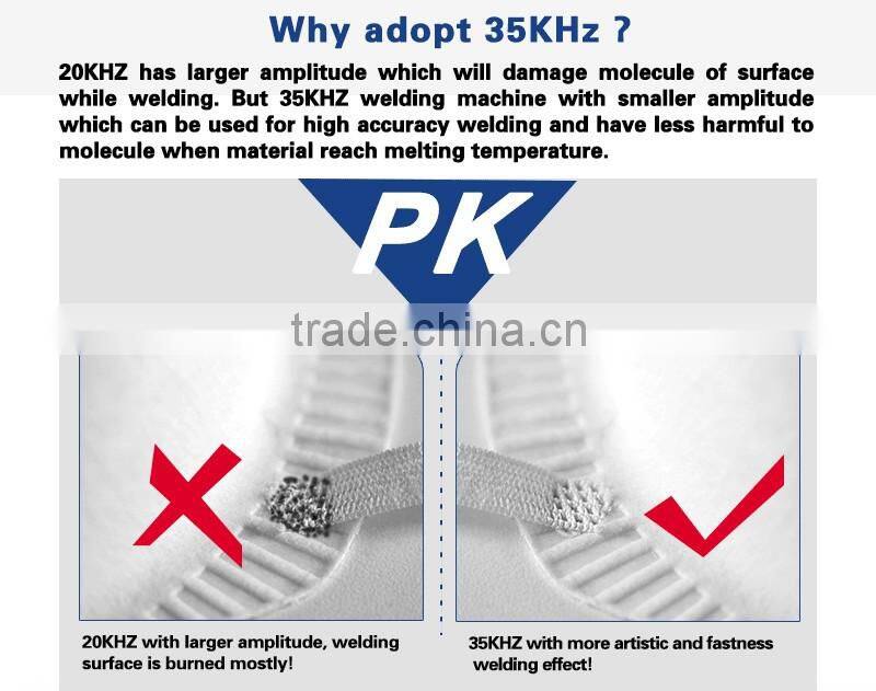 35KHz Ultrasonic Desktop Spot Welding Machine Face mask ear-loop spot welding machine