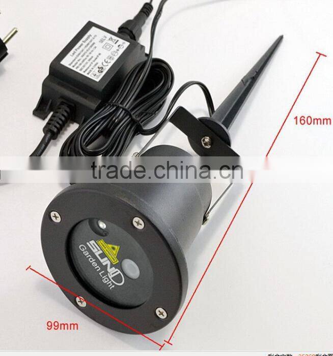 Dynamic Red Green Starry Outdoor Garden Laser Light With Romote Control