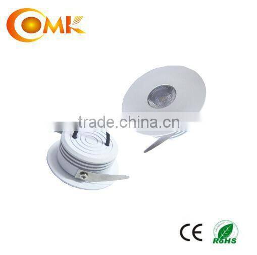 3w cree mini led lights for clothing DC12V LED cabinet spot lighting jewelry