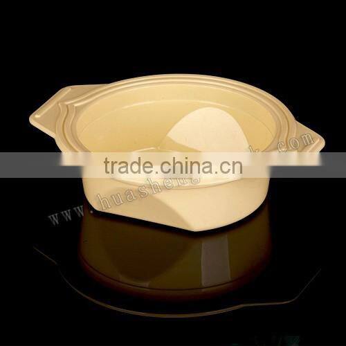 250ml bowl shape food container with handle