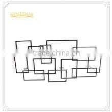 modern square metal wire fruit basket for home decorations