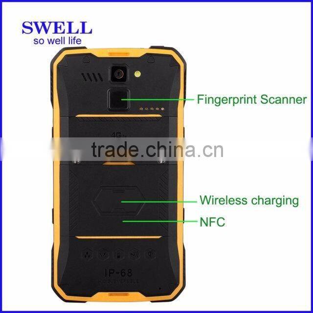 Android5.1 4.7inch shock resistant smarphone SOS PTT NFC rugged pad 4.7inch IR remote NFC 3G dal sim SJ7