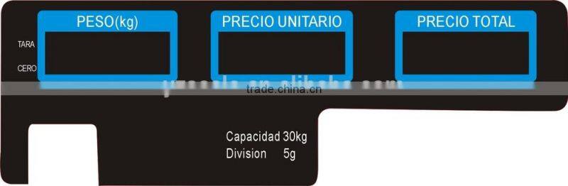 digital scale with printer