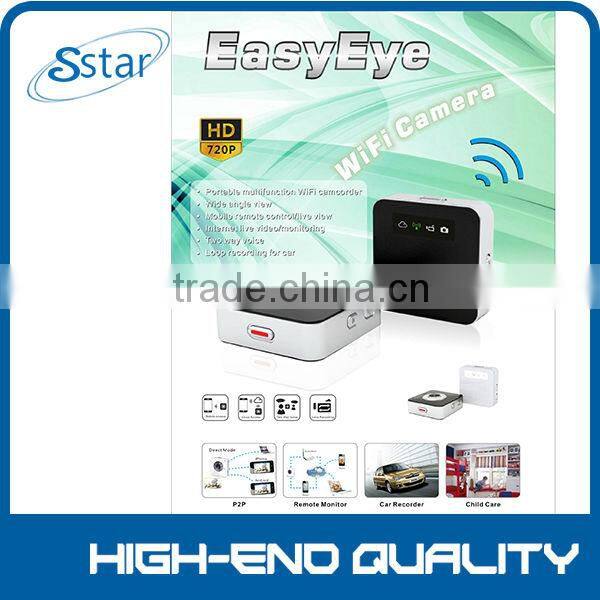 2014 the top full HD mini DVR with night vision wifi camera