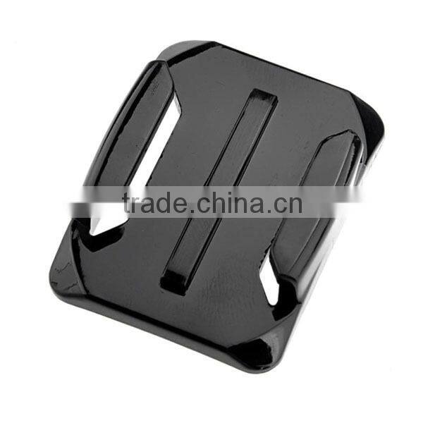 Helmet Curved Surface & Buckle Basic Mount & 3M VHB Adhesive Sticker For Gopro Hero 4 3+ 3 2 1