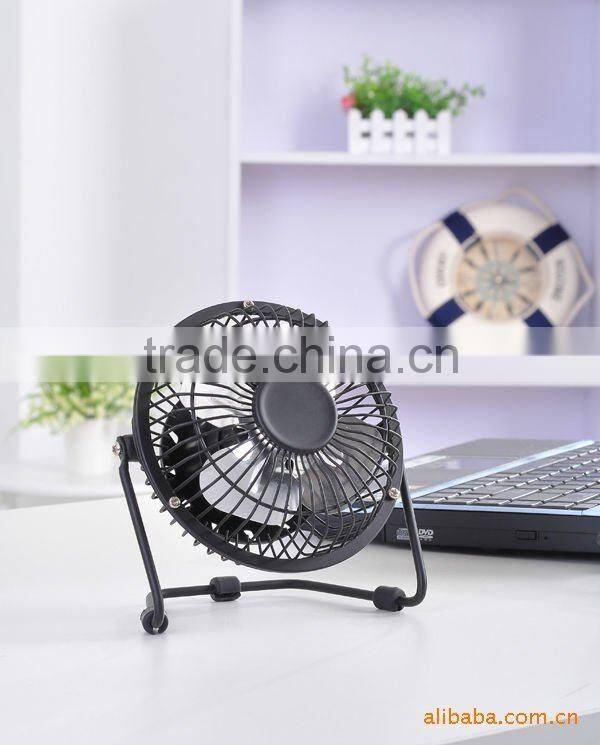 cooling room fan 5V colorful 4 inch usb office fan