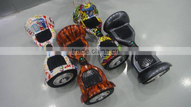 10 inch Battery Powered Skateboard / Balance Scooter Big Wheels Drifting Scooter