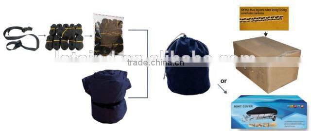 customized fishing travelling inflatable boat cover