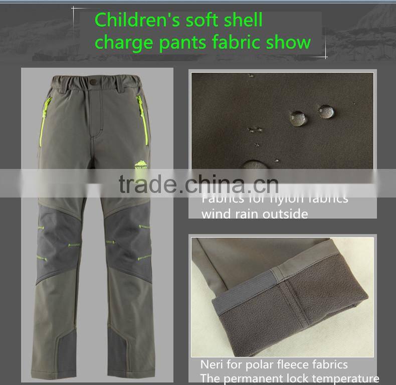 Children/kis Trousers / Pants new design customized waterproof ski pants