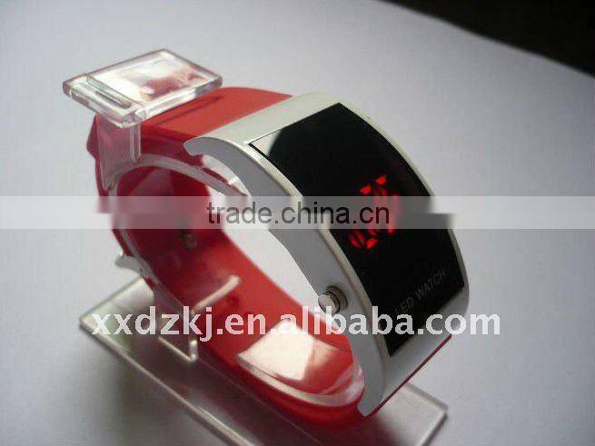 Custom logo Silicone LED Watch